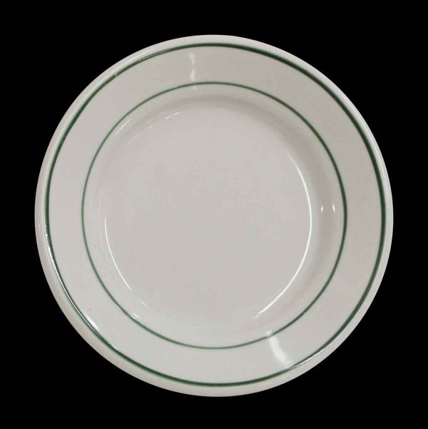 Kitchen - Green & White 5.5 in. Buffalo China Saucer