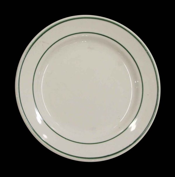 Kitchen - Green & White 8 in. Buffalo China Dish