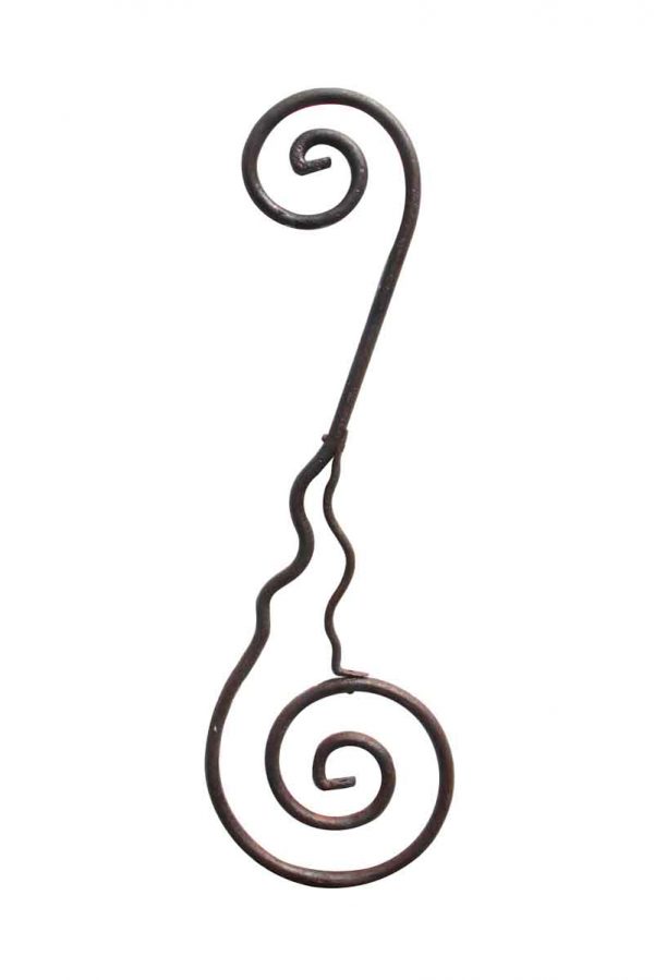 Decorative Metal - Wrought Iron Architectural Musical Note Bracket Piece