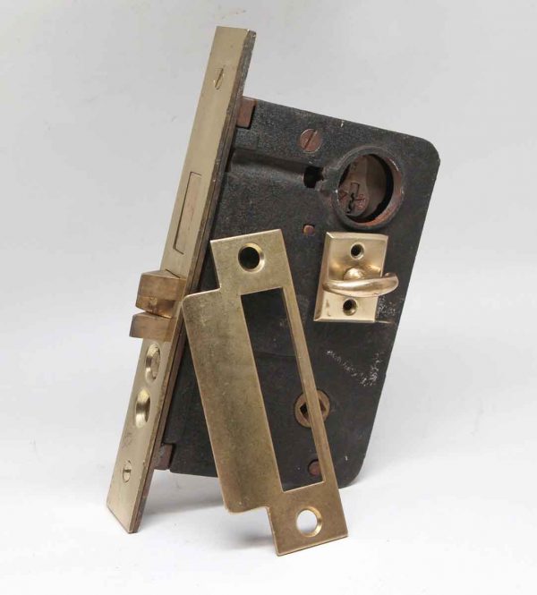 Door Locks - Lockwood Mortise Door Lock with Strike Plate & Turn Latch