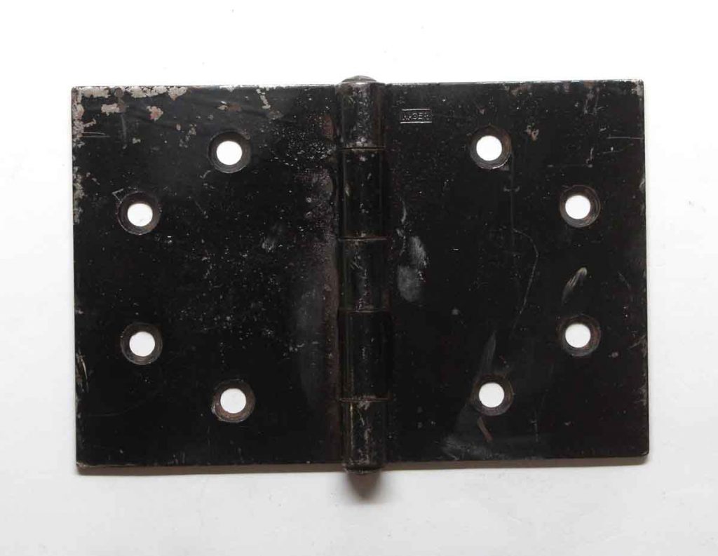 Antique Hager 4 x 6 Steel Butt Door Hinge | Olde Good Things