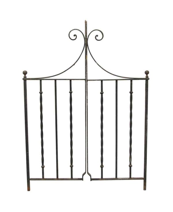 Gates - Reclaimed 37 in. W Cast Iron Double Yard Gates