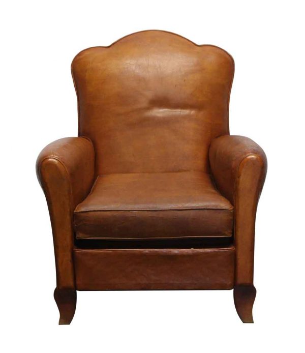 Living Room - Leather Imported Club Chair
