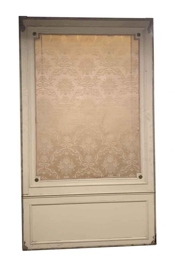 Paneled Rooms & Wainscoting - Antique Ballroom 11 Foot High Paneled Wall with Silk Tapestry