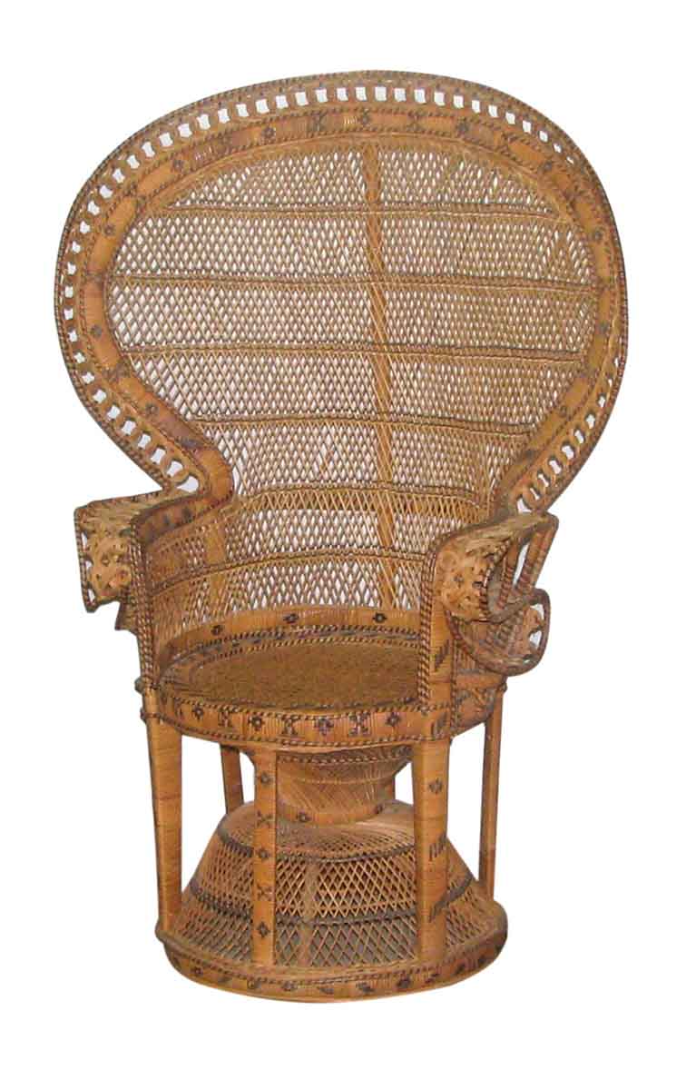 Vintage 1970s Wicker Chair Olde Good Things
