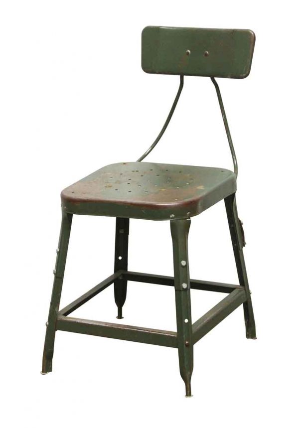 Seating - Steel Green Table Height Chair
