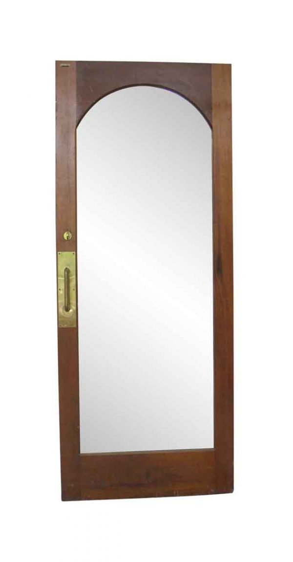 Commercial Doors - Antique Single Arched Lite Commercial Door 89.25 x 35.75