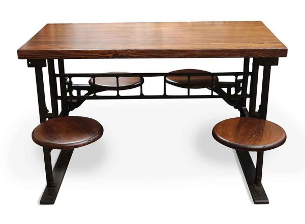 Farm Tables - Custom Reclaimed Pine 4 Seat Swing Table