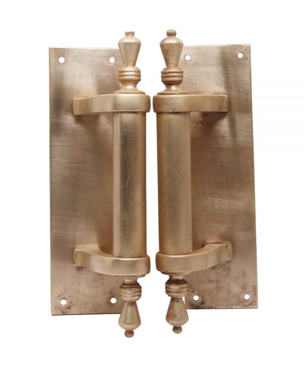Door Pulls - Pair of Antique Bronze Left & Right Door Pulls