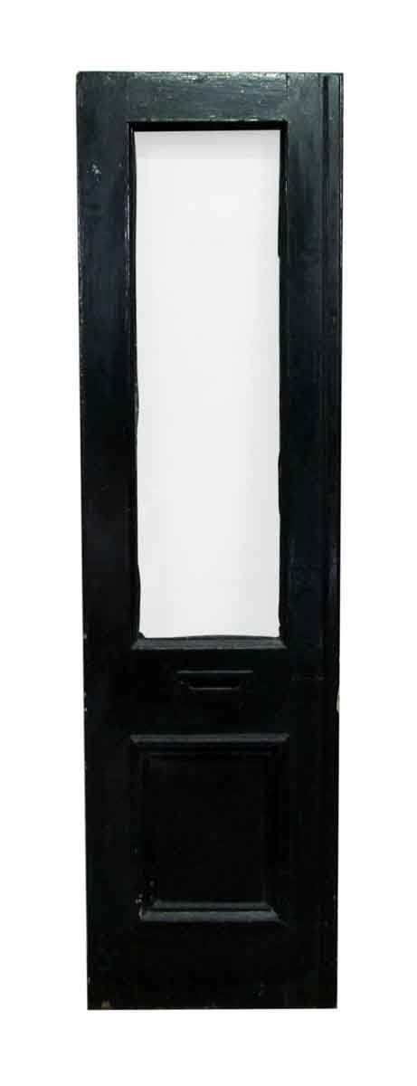 Entry Doors - Antique Half Glass Entry Door with Mail Slot 83 x 22.75