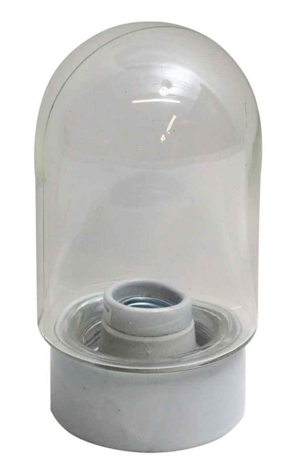 Flush & Semi Flush Mounts - German Porcelain Single Socket Light Fixture