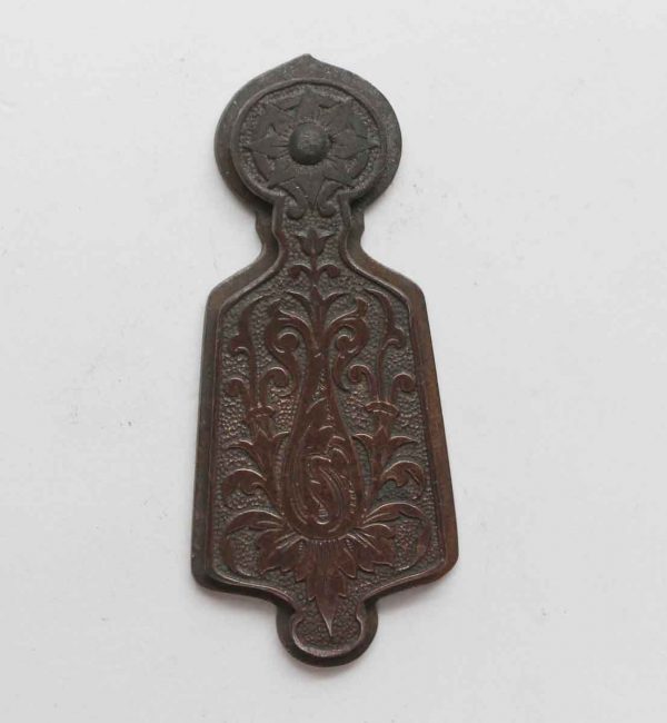 Keyhole Covers - Antique 2.75 in. Bronze Keyhole Cover