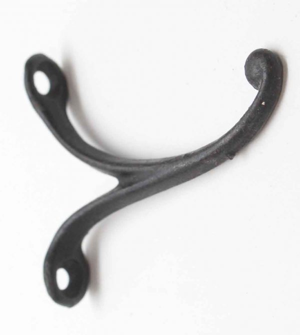 Single Hooks - Antique Black Cast Iron Hook