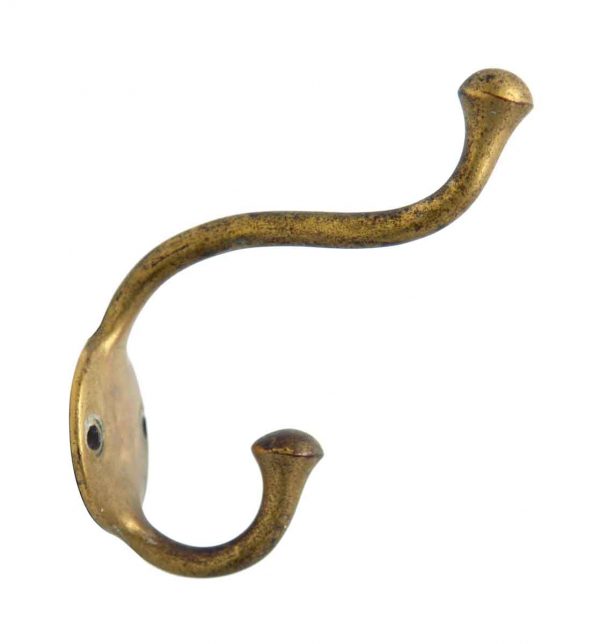 Single Hooks - Double Brass Hook