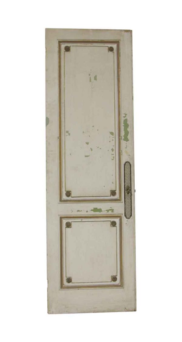 Standard Doors - Antique French 2 Panel Wood Passage Door 87.25 x 27.5