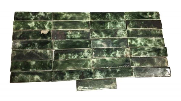 Wall Tiles - Cambridge Tile Co. Green Mixed 6 in. Tile Set