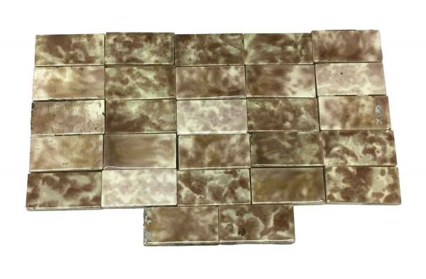 Wall Tiles - Small Brown Fireplace Accent Tiles