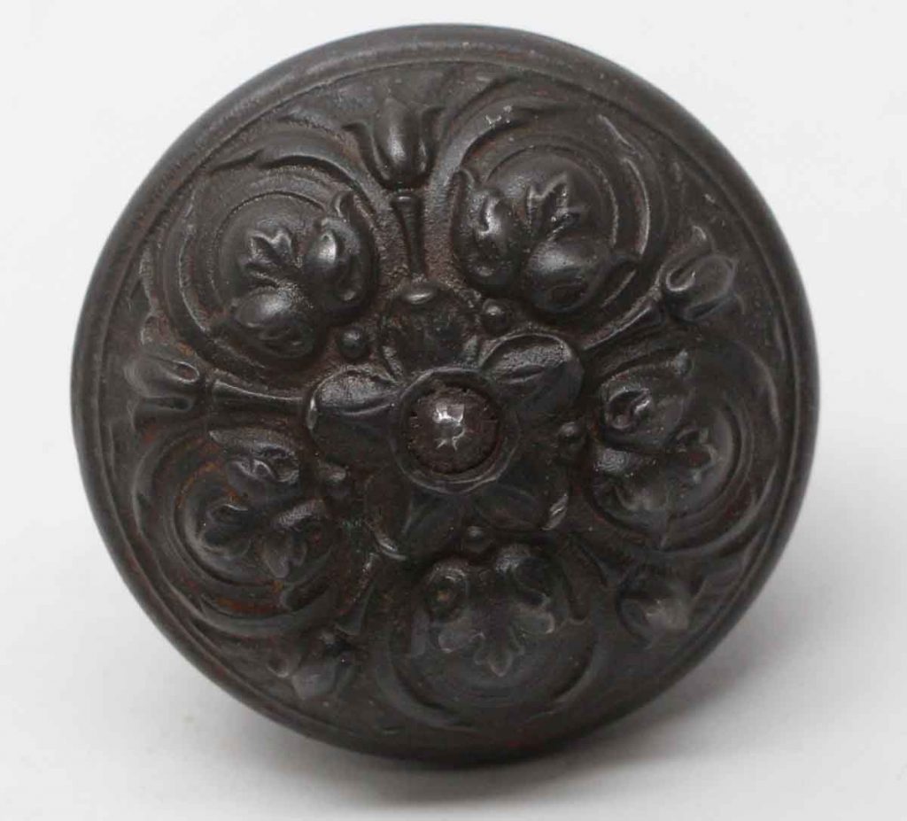 Antique Italian Renaissance Pasco Cast Iron Door Knob | Olde Good Things