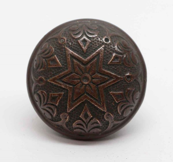 Door Knobs - Antique Phoenix Lock Works Bronze Door Knob