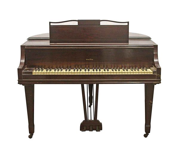 Musical Instruments - Antique Art Deco Butterfly Baby Grand Piano