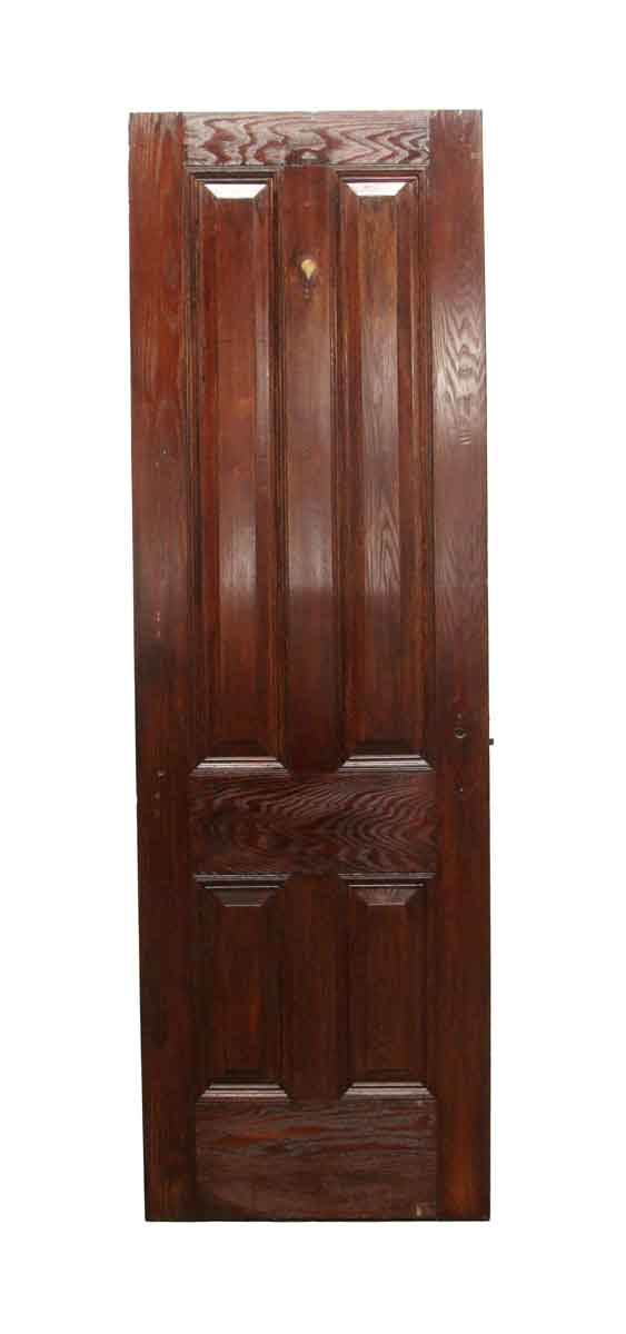 Standard Doors - Vintage 4 Panel Chestnut Passage Door 87.25 x 27.75