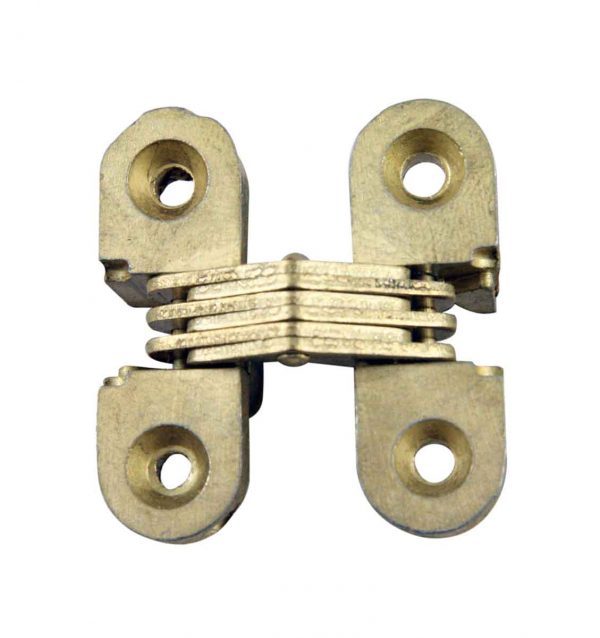 Cabinet & Furniture Hinges - Soss Invisible Dull Brass Hinge
