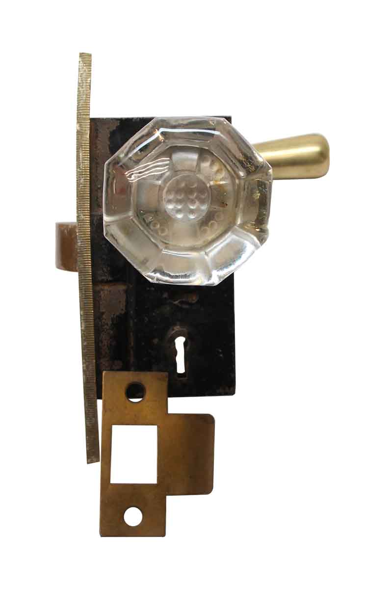 glass door knob sets