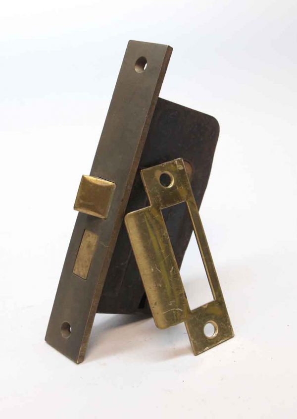 Door Locks - Brass & Cast Iron Antique Door Mortise Lock