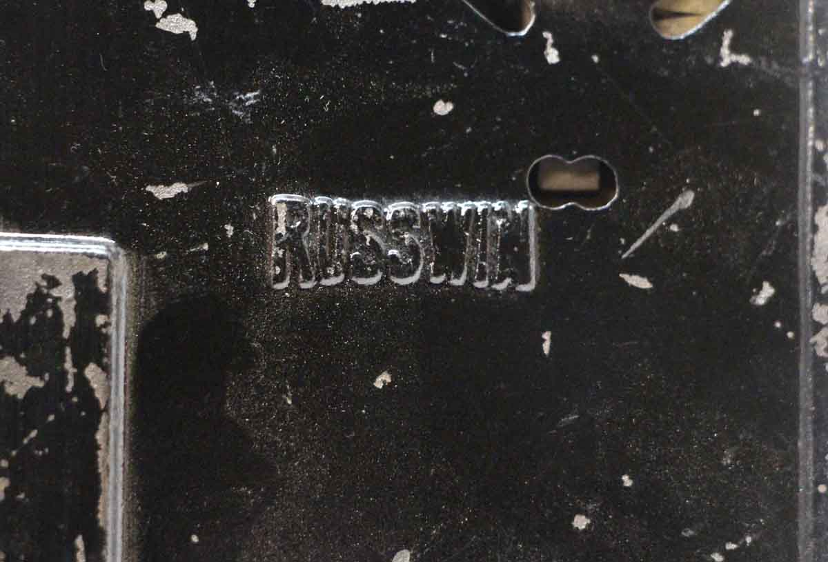 Vintage Russwin Brass Face Privacy Mortise Lock | Olde Good Things