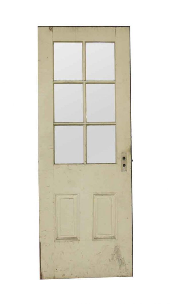 Entry Doors - Old 6 Lite 2 Panel Entry Door 79.5 x 29.75