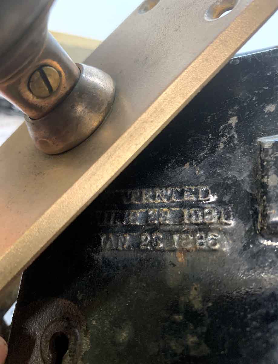 Copper Plated Cast Iron Passage Door Knob & Lock Set | Olde Good Things