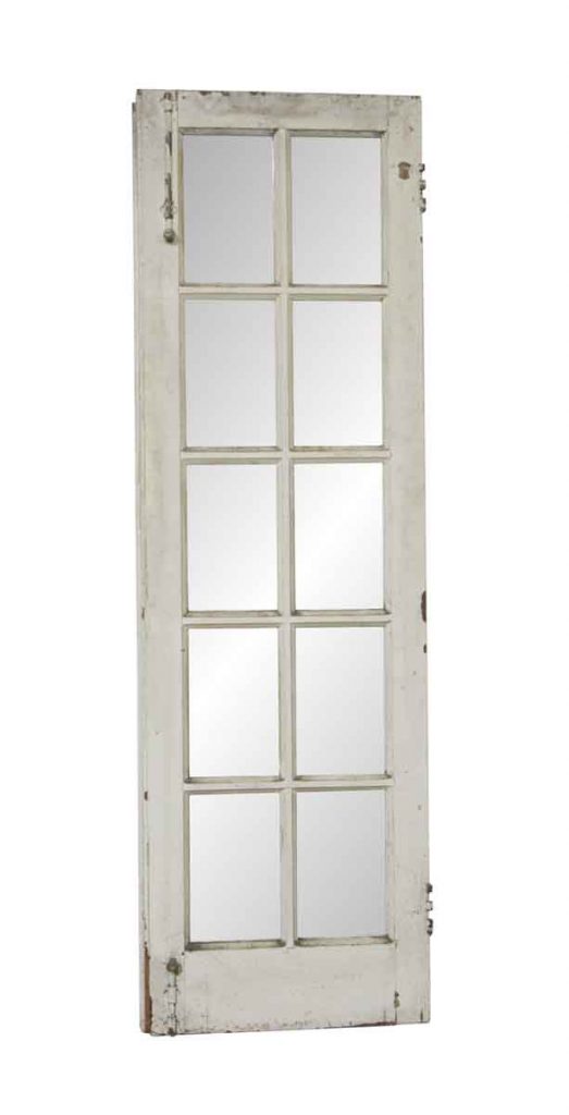 Vintage 10 Lite Wood French Door 80 x 24.875 | Olde Good Things