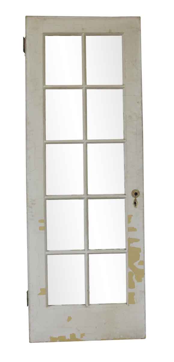 French Doors - Vintage 10 Lites Oak French Door 83.125 x 30