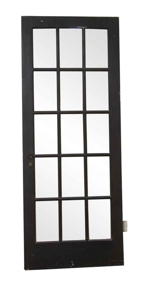 French Doors - Vintage 15 Lite Wood French Door 79.875 x 31.625