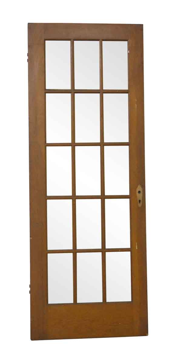 French Doors - Vintage 15 Textured lLite Wood French Door 80.125 x 29.25
