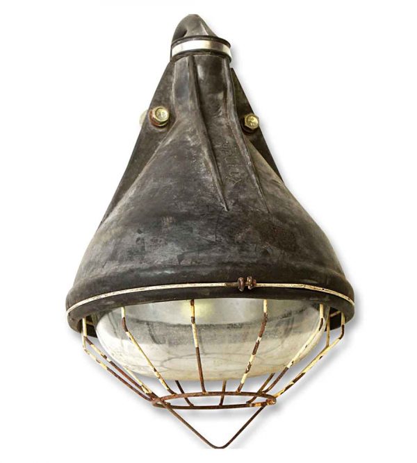 Industrial & Commercial - Salvage Industrial Caged 12 in. Lights