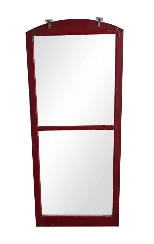 Reclaimed Windows - Curved Door with 2 Plexiglass Panel Windows