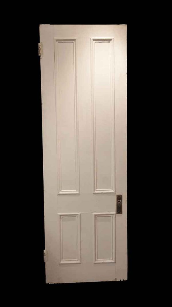 Standard Doors - Antique 4 Panel Wood Passage Door 89.5 x 29