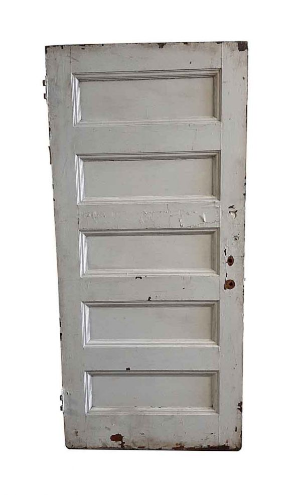 Standard Doors - Antique 5 Pane Wood Passage Door 82 x 37.25