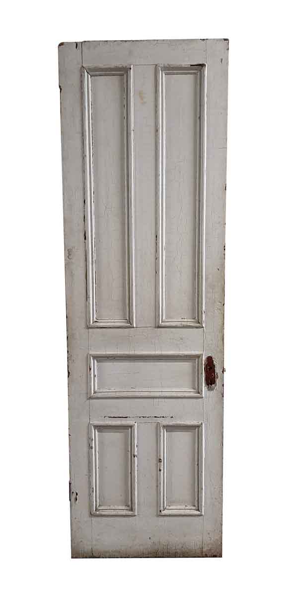 Standard Doors - Antique 5 Panel Wood Passage Door 89.25 x 27.625