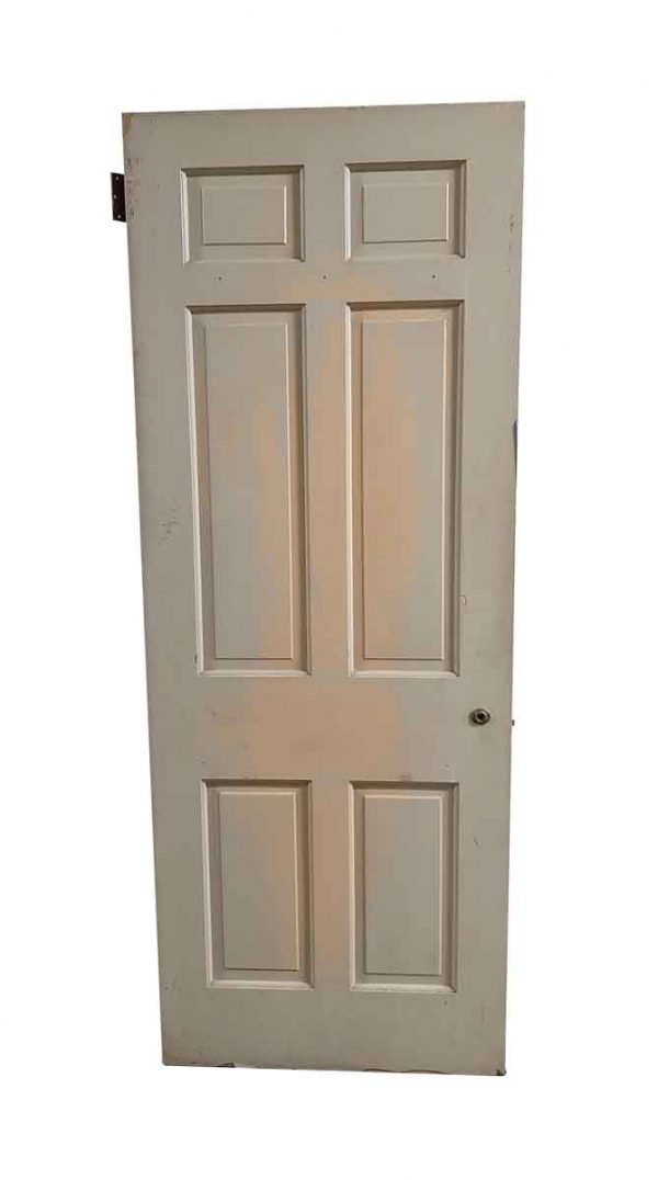 Standard Doors - Vintage 6 Pane Mirrored Wood Closet Door 79.25 x 29.875