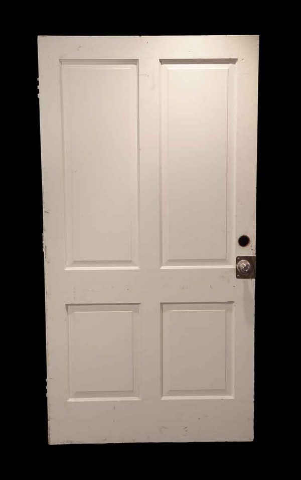 Standard Doors - Vintage Wide 4 Panel Wood Privacy Door 80 x 41.75
