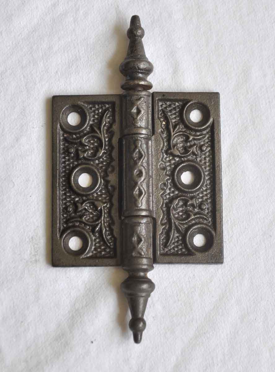 Pair of Antique 2.5 x 2.5 Cast Iron Butt Door Hinges | Olde Good Things