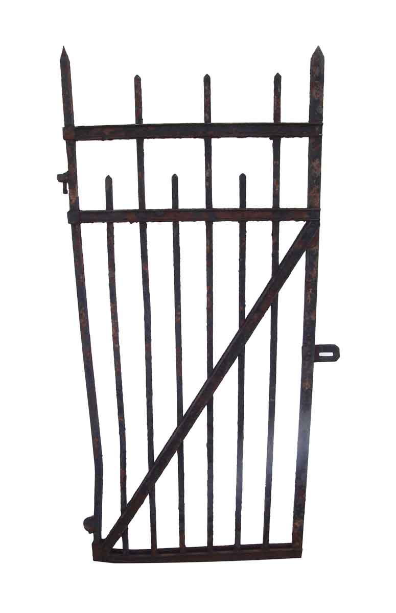 1900s 6 ft x 3 ft Cast Iron Walkway Gate | Olde Good Things
