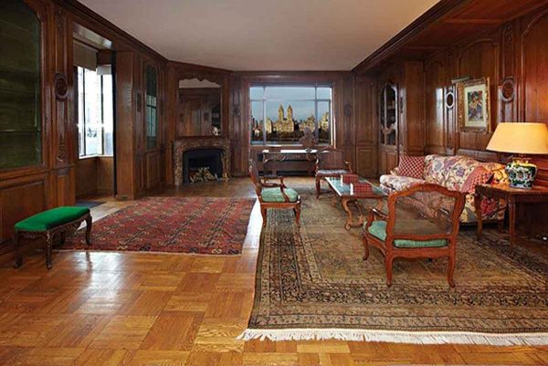 Paneled Rooms & Wainscoting - Paneled Room from NYC's First Penthouse - Merriweather Post Mansion