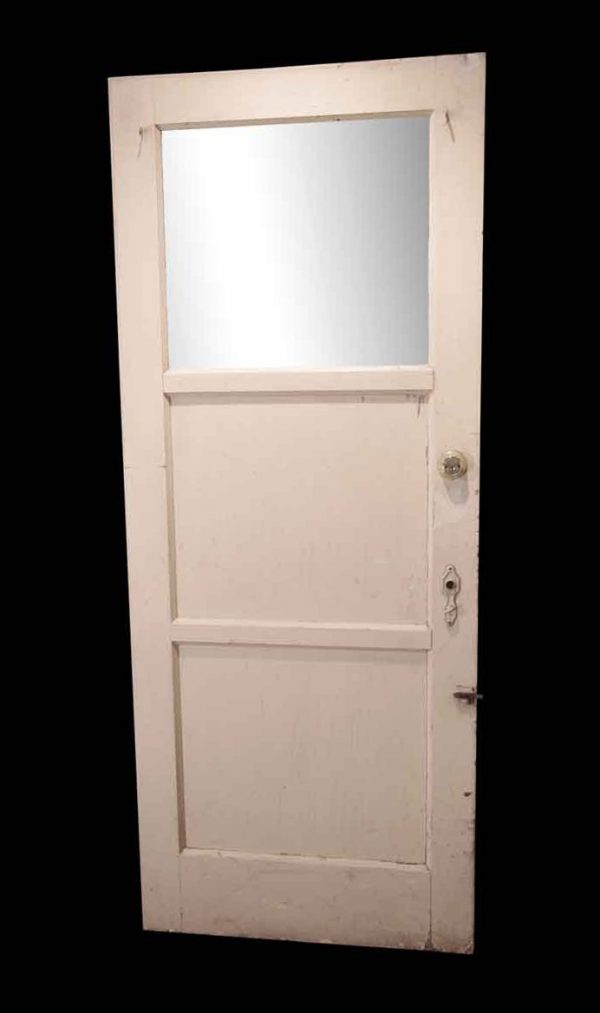 Standard Doors - Antique 1 Lite 2 Pane Swinging Porch Door 79.125 x 32.125
