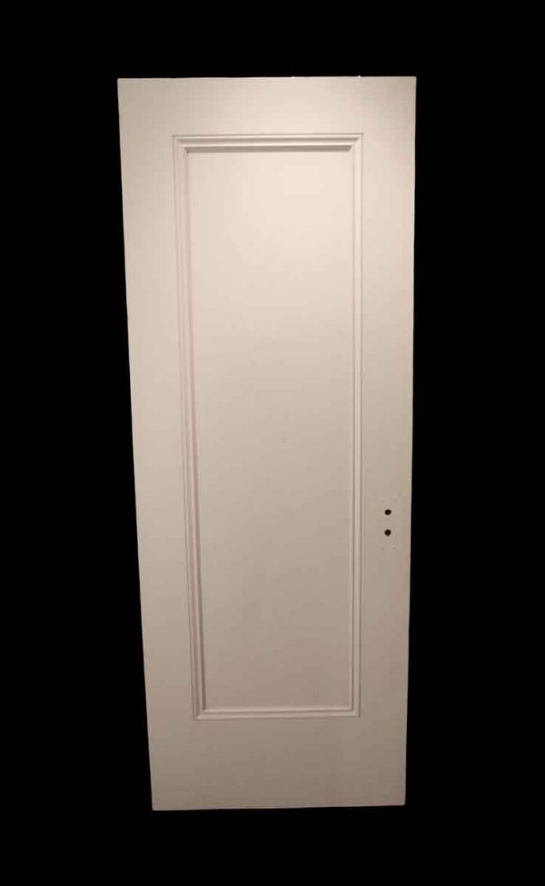 Standard Doors - Antique 1 Pane White Wood Door 80.25 x 29.875
