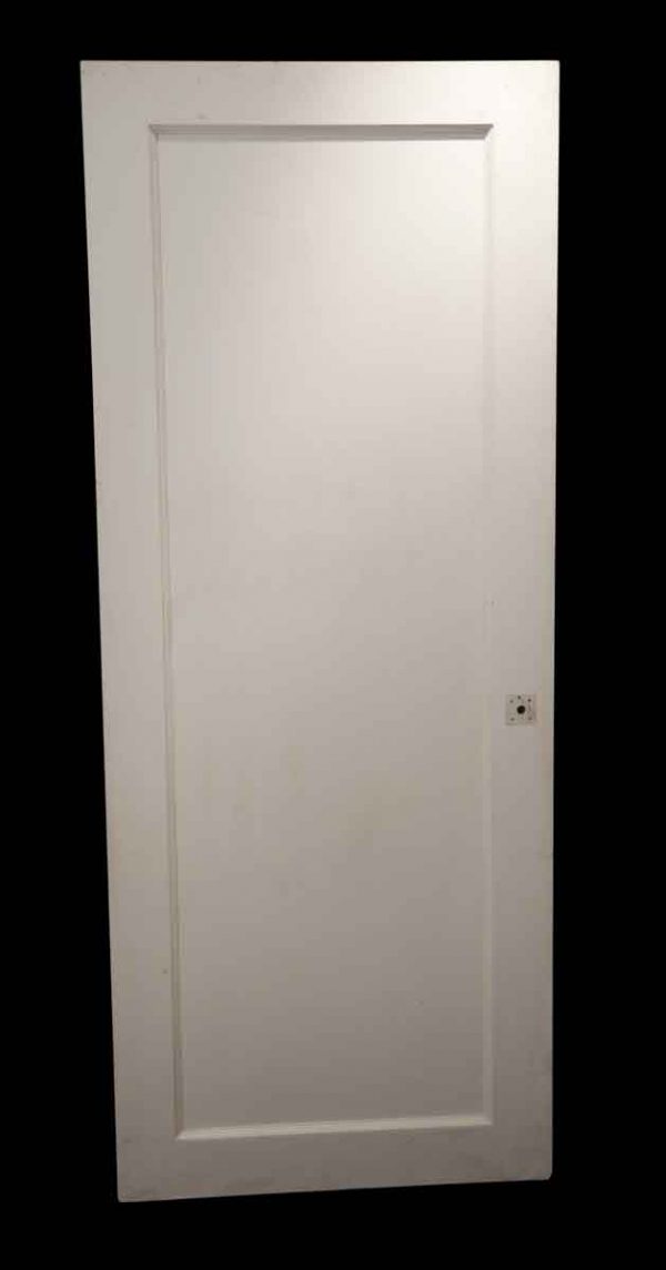 Standard Doors - Antique 1 Pane White Wood Passage Door 79.25 x 31.875