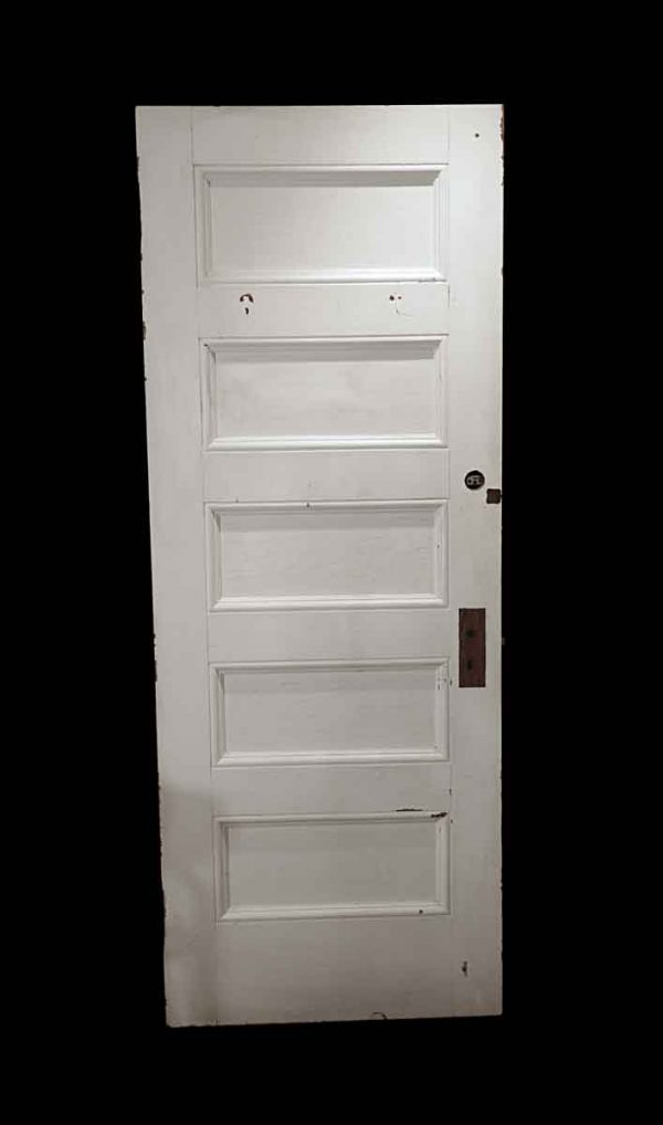 Standard Doors - Antique 5 Pane White Oak Privacy Door 84 x 31.75