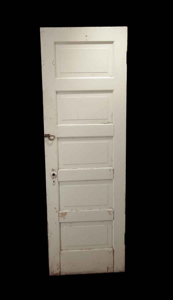Standard Doors - Antique 5 Pane Wood Privacy Door 79.375 x 25.75